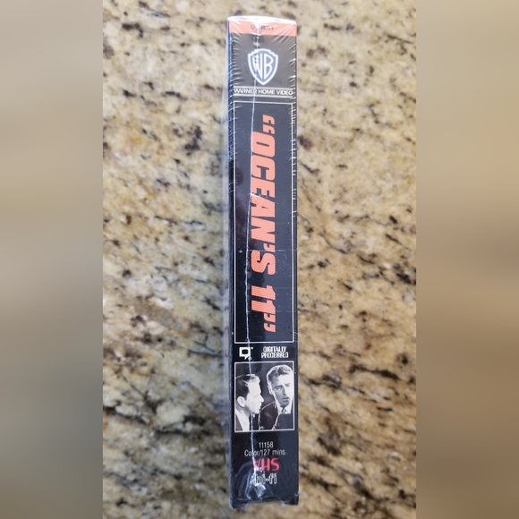 Ocean's 11 Movie (1960) VHS Video (1990) Frank Sinatra BRAND NEW FACTORY SEALED - Picture 3 of 3